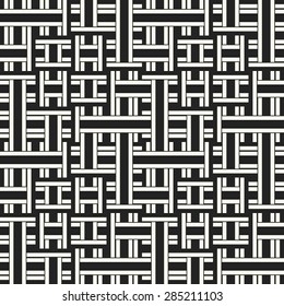 Abstract intersect block seamless pattern.