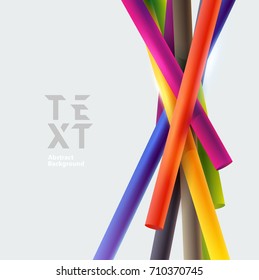 Abstract intersecting 3D lines