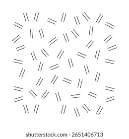  Padrão de linhas de interseção abstrata no plano de fundo branco