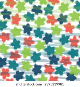 Abstract intricate flower design. Marble pattern with floral background.  Abstract floral seamless pattern. 