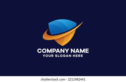 Abstract Investment Security Gradient Logo