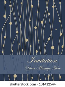 abstract invitation background