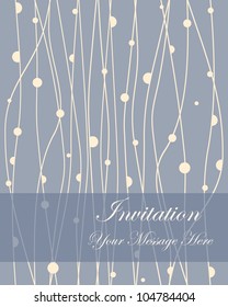 abstract invitation background