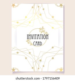 Abstract invitation background for design your text.