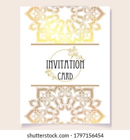 Abstract invitation background for design your text.