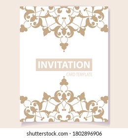 Abstract invitation background for design your text.