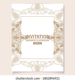 Abstract invitation background for design your text.