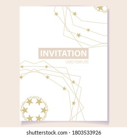 Abstract invitation background for design your text.