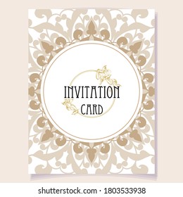 Abstract invitation background for design your text.