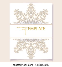 Abstract invitation background for design your text