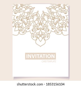 Abstract invitation background for design your text