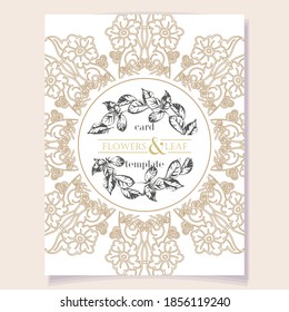 Abstract invitation background for design your text. Wedding invitation, thank you card, save the date cards.