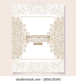 Abstract invitation background for design your text. Wedding invitation, thank you card, save the date cards.
