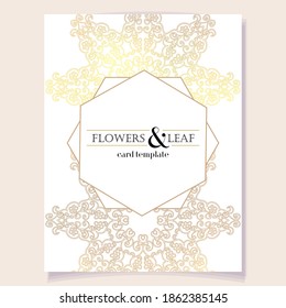 Abstract invitation background for design your text.