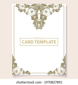 Abstract invitation background for design your text.