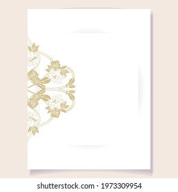 Abstract invitation background for design your text.