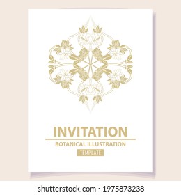 Abstract invitation background for design your text.