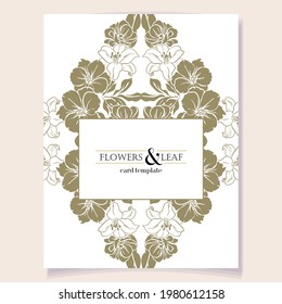 Abstract invitation background for design your text.
