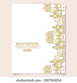 Abstract invitation background for design your text.