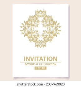 Abstract invitation background for design your text.