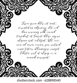 Abstract invitation background for design your text.
