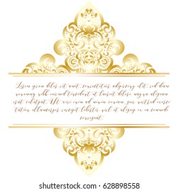 Abstract invitation background for design your text.
