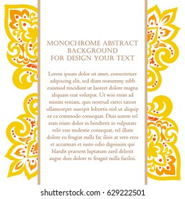 Abstract invitation background for design your text.