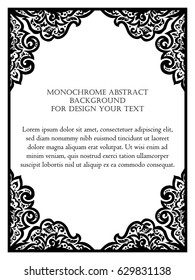 Abstract invitation background for design your text