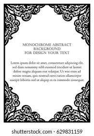 Abstract invitation background for design your text