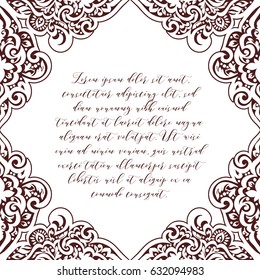 Abstract invitation background for design your text.