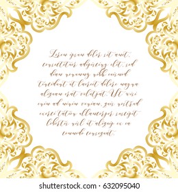 Abstract invitation background for design your text.