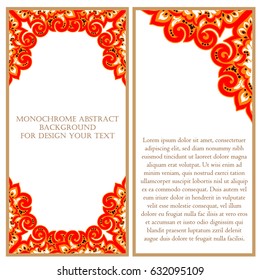 Abstract invitation background for design your text.
