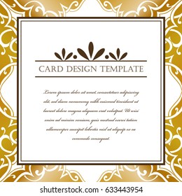 Abstract invitation background for design your text.