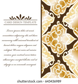 Abstract invitation background for design your text.