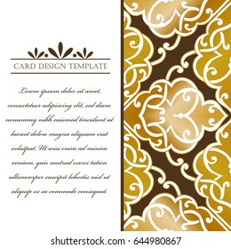 Abstract invitation background for design your text.