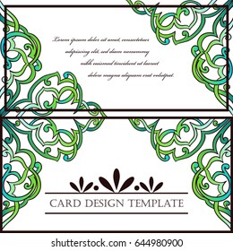 Abstract invitation background for design your text.