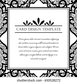 Abstract invitation background for design your text.