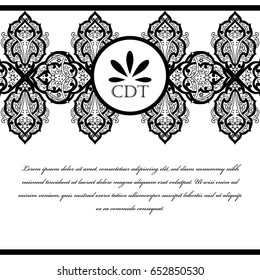 Abstract invitation background for design your text.