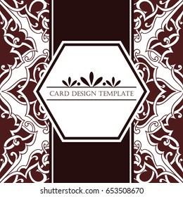 Abstract invitation background for design your text.