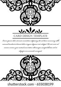 Abstract invitation background for design your text.