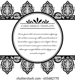 Abstract invitation background for design your text