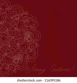 Abstract invitation card.