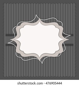 Abstract Invitation Card