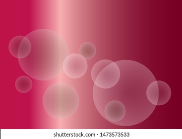 Abstract iridescent background with circles in maroon tones. EPS 10