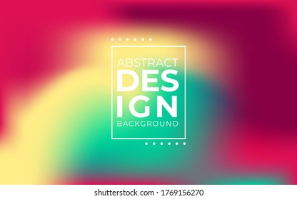 Abstract iridescent rainbow blurred background, smooth gradient texture color, shiny bright website pattern, banner or graphic art image. Bright colors. Multicolor Vector Illustration.