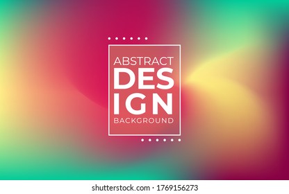 Abstract iridescent rainbow blurred background, smooth gradient texture color, shiny bright website pattern, banner or graphic art image. Bright colors. Multicolor Vector Illustration.