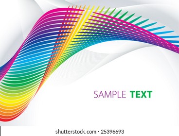 Abstract iridescent tape