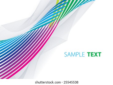 Abstract iridescent tape