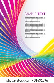 Abstract iridescent tape