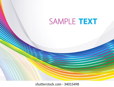 Abstract iridescent tape